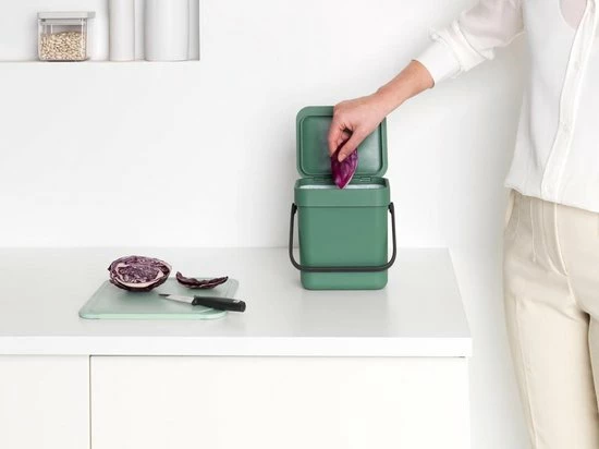 Beste Pirce ???? Brabantia Sort & Go Aanrecht Afvalbakje - 3 L - Fir Green ???? 8 Beste Pirce ???? Brabantia Sort & Go Aanrecht Afvalbakje - 3 L - Fir Green ???? - Afbeelding 6