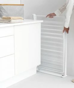 Hete verkoop ???? Brabantia HangOn Droogrek Inklapbaar - 25 Meter - Met Stang - White ⭐ -Yoshiko Shop 550x412 45