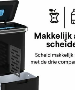 Top 10 ✔️ Afvalscheiding Prullenbak - 4 Vakken - 60 Liter (2×18L + 2×12L) - Recycle Sensor Prullenbak Homra DEXER - RVS Afvalemmer - Afvalscheidingsprullenbak - Design Keuken Afvalemmer - Automatische Lucht- En Bacterie Filter - Soft Close Deksel – Kleur Zwart ???? 31 Top 10 ✔️ Afvalscheiding Prullenbak - 4 Vakken - 60 Liter (2×18L + 2×12L) - Recycle Sensor Prullenbak Homra DEXER - RVS Afvalemmer - Afvalscheidingsprullenbak - Design Keuken Afvalemmer - Automatische Lucht- En Bacterie Filter - Soft Close Deksel – Kleur Zwart ???? -Yoshiko Shop 550x412 49