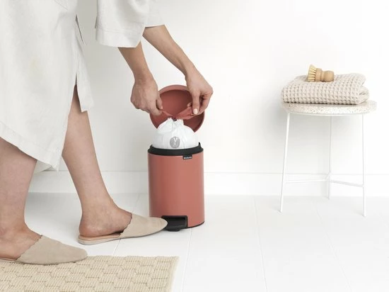 Uitgang ⭐ Brabantia NewIcon Prullenbak - 3 L - Terracotta Pink ???? 7 Uitgang ⭐ Brabantia NewIcon Prullenbak - 3 L - Terracotta Pink ???? - Afbeelding 5