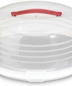 Beste Pirce ???? Curver Chef@Home Cakedoos - Wit/transparant ???? -Yoshiko Shop 550x414 3