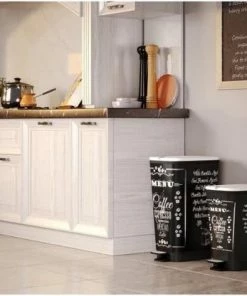 Groothandel ❤️ Kis Pedaalemmer Chic Bin Coffee Menu L - 50L ⭐ -Yoshiko Shop 550x416 2
