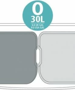 Uitgang ???? Brabantia Bo Prullenbak - 2 X 30 L - Met 80 Vuilniszakken - Matt Black ???? -Yoshiko Shop 550x428 2