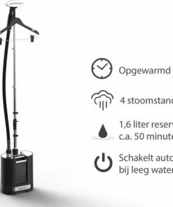 Nieuw ???? SteamOne Dualys Plus Black - Kledingstomer ???? -Yoshiko Shop 550x428 3