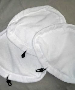 Promo ⭐ AQ Cleaning Microvezeldoeken - Microvezelpads Geschikt Voor Driehoekige Stoomreiniger Mop - 3 Stuks ????