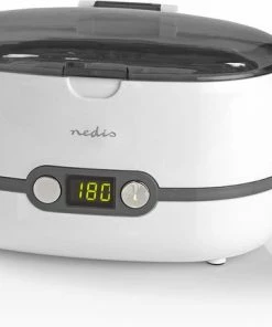 Beste Pirce ???? Nedis Ultrasone Juwelenreiniger | 130 Mm | 200 Mm | 125 Mm | Netvoeding | 230 V AC 50 Hz | Euro / Type-C (CEE 7/16) | Wit | Kunststof ✨ -Yoshiko Shop 550x431 2