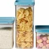 Goedkoopste ⭐ Mepal – Omnia Set Bewaardoos 3-delig – Nordic Green – Bewaardozen Voedsel – Makkelijk Stapelbare Voorraadpotten – Lucht En- Aromadicht ???? -Yoshiko Shop 550x438