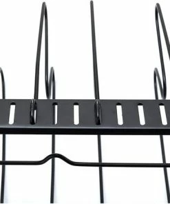 Beste Pirce ???? Buxibo Verstelbaar Pannenrek - Opberg Rek Voor 5 Potten En Pannen - Keuken Kast Organizer Staand - IJzer - Zwart ???? -Yoshiko Shop 550x446