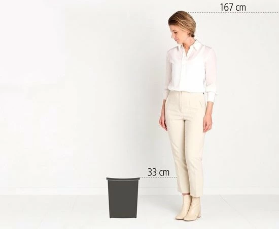 Uitgang ✔️ Brabantia Built-in-Bin Prullenbak - 10 L - Black ✨ 5 Uitgang ✔️ Brabantia Built-in-Bin Prullenbak - 10 L - Black ✨ - Afbeelding 3