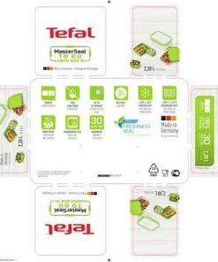 Goedkoopste ???? Tefal Masterseal To Go Lunchbox XL - 2,2L - Met Inlays ???? -Yoshiko Shop 550x457 3