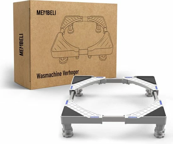 Promo ???? Membeli Wasmachine Verhoger - Universele Verhoging Voor Wasmachine, Droger, Koelkast En Vriezer - Anti Vibratie Dempers - Max 300kg ⌛ 7 Promo ???? Membeli Wasmachine Verhoger - Universele Verhoging Voor Wasmachine, Droger, Koelkast En Vriezer - Anti Vibratie Dempers - Max 300kg ⌛ - Afbeelding 5