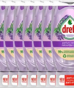 Hete verkoop ???? Dreft Natuurlijke Geur Afwasmiddel - Ondersteboven Fles - Voordeelverpakking 8 X 370 Ml ❤️