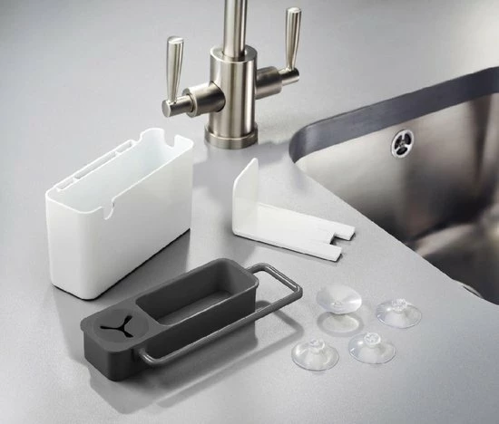 Beste deal ???? Joseph Joseph Caddy Gootsteenorganiser - Grijs ???? 7 Beste deal ???? Joseph Joseph Caddy Gootsteenorganiser - Grijs ???? - Afbeelding 5