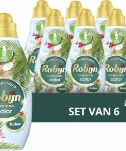 Uitgang ???? Robijn Klein & Krachtig Collections Kokos Vloeibaar Wasmiddel - 6 X 19 Wasbeurten - Voordeelverpakking ????
