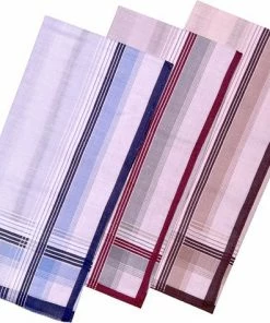 Beste Verkoop ???? Fako Fashion® - Heren Zakdoeken - Zakdoek - 100% Katoen - 40x40cm - Serie 11 - 3 Stuks ????