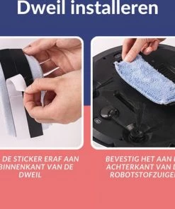 Kopen ???? Slimme Robotstofzuiger Met Dweilfunctie - 2800PA - Geschikt Voor Alle Vloertypen - Meerdere Kleuren - RAVEG ???? -Yoshiko Shop 550x475 4