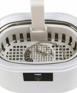 Coupon ???? Fysic FC-22 - Ultrasoon Reiniger - Grondige Ultrasoon Reiniger Met Automatische Stop - Wit / Grijs ⭐ -Yoshiko Shop 550x476 1