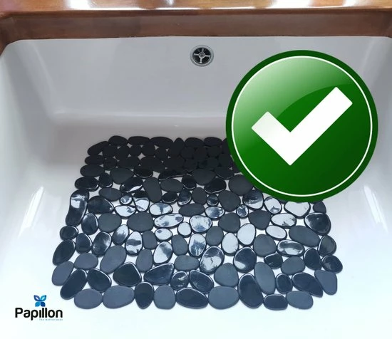 Begroting ???? IFC Papillon Papillon - Gootsteenmat - 40x30 Cm - Kiezels Zwart ???? 4 Begroting ???? IFC Papillon Papillon - Gootsteenmat - 40x30 Cm - Kiezels Zwart ???? - Afbeelding 2