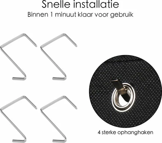 Beste Pirce ???? Flokoo Schoenenkast Hangend - Schoenenzak 24 Vakken - Opbergen Van Schoenen Aan Deur - Schoenenzak Zwart - Oplossing Voor Rondslingerende Schoenen - Hoogwaardige Schoenenkast ???? 10 Beste Pirce ???? Flokoo Schoenenkast Hangend - Schoenenzak 24 Vakken - Opbergen Van Schoenen Aan Deur - Schoenenzak Zwart - Oplossing Voor Rondslingerende Schoenen - Hoogwaardige Schoenenkast ???? - Afbeelding 8