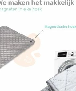 Nieuw ???? LBB - Strijkdeken - 85x50 Cm - Lichtgewicht - Strijkmat - Hitte Bestendig - Strijkdoek - Strijkplank - Tafel Strijkplank - Reisstrijkijzer - Mini Strijkijzer - Mini Strijkplank - Voor Op Tafel - Mouwplankje - Strijkkussen ???? -Yoshiko Shop 550x486 4