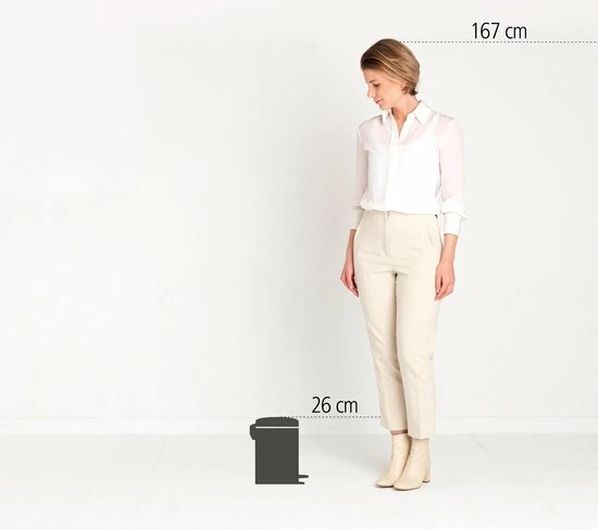 Uitgang ⭐ Brabantia NewIcon Prullenbak - 3 L - Terracotta Pink ???? 12 Uitgang ⭐ Brabantia NewIcon Prullenbak - 3 L - Terracotta Pink ???? - Afbeelding 10