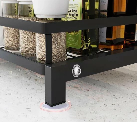 Korting ⭐ TammaT - Kruidenrek - Kruidenrek Staand - Inklapbare Keukenrek - 3-laags 35x21x56,5CM - Keuken Organizer - Aanrecht Organizer - Keuken Opslag - Roestvrij Staal - Opbergrek - Keuken Organizers - Roestvrij En Krasvrij ???? 19 Korting ⭐ TammaT - Kruidenrek - Kruidenrek Staand - Inklapbare Keukenrek - 3-laags 35x21x56,5CM - Keuken Organizer - Aanrecht Organizer - Keuken Opslag - Roestvrij Staal - Opbergrek - Keuken Organizers - Roestvrij En Krasvrij ???? - Afbeelding 17