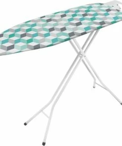 Promo ???? Tomado - Metaltex Tomado Metaltex Kuma Strijktafel - Strijkoppervlakte 110x34cm - Verstelbaar In Hoogte ????