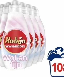 Goedkoopste ???? Robijn Specials Wol & Fijn Vloeibaar Wasmiddel - 6 X 18 Wasbeurten - Voordeelverpakking ???? -Yoshiko Shop 550x500 1