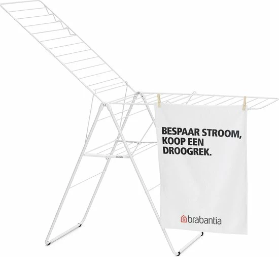 Aanbiedingen ???? Brabantia HangOn Droogrek Inklapbaar - 25 Meter - White ❤️ 10 Aanbiedingen ???? Brabantia HangOn Droogrek Inklapbaar - 25 Meter - White ❤️ - Afbeelding 8