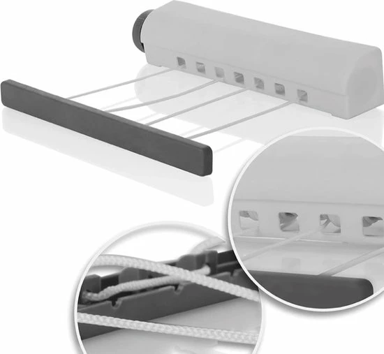 Top 10 ❤️ YUNICS Waslijn - Waslijn Uittrekbaar - 14 Meter - Waslijndraad - Wasdraad - Roldrooglijn -Drooglijn Uittrekbaar - Waslijndraad Binnen - Waslijndraad Buiten - Waslijn Camping - Drooglijn Uittrekbaar ✨ 5 Top 10 ❤️ YUNICS Waslijn - Waslijn Uittrekbaar - 14 Meter - Waslijndraad - Wasdraad - Roldrooglijn -Drooglijn Uittrekbaar - Waslijndraad Binnen - Waslijndraad Buiten - Waslijn Camping - Drooglijn Uittrekbaar ✨ - Afbeelding 3