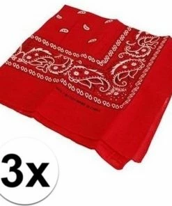Groothandel ???? Fun En Feest Megastore 3 Rode Boeren Zakdoeken ???? 7 Groothandel ???? Fun En Feest Megastore 3 Rode Boeren Zakdoeken ???? -Yoshiko Shop 550x510 4