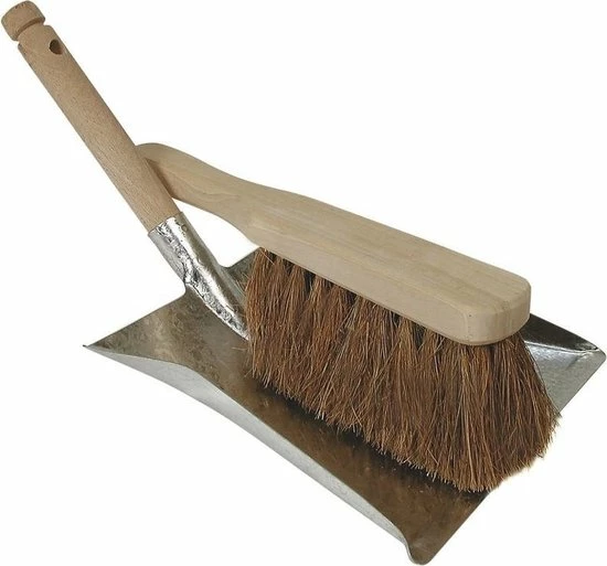 Nieuw ???? Merkloos Stoffer En Blik Set Voor Buiten - Hout/metaal ???? 3 Nieuw ???? Merkloos Stoffer En Blik Set Voor Buiten - Hout/metaal ????