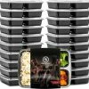 Flash-uitverkoop ???? Meal Prep Bakjes - 20 Stuks - 3 Compartimenten - Lunchbox - Diepvriesbakjes - Vershoudbakjes - Plastic Bakjes Met Deksel - Magnetron Bakjes Met Deksel - Meal Prep - Vershouddoos - 1L - BPA Vrij - Fitcrafters ✔️ 1 Flash-uitverkoop ???? Meal Prep Bakjes - 20 Stuks - 3 Compartimenten - Lunchbox - Diepvriesbakjes - Vershoudbakjes - Plastic Bakjes Met Deksel - Magnetron Bakjes Met Deksel - Meal Prep - Vershouddoos - 1L - BPA Vrij - Fitcrafters ✔️ -Yoshiko Shop 550x518 2