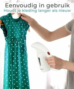 Beste Verkoop ???? LifeGoods Kledingstomer - Handstomer Voor Kleding/Textiel/Stof - 180ML Tank - Wit ???? -Yoshiko Shop 550x521 3
