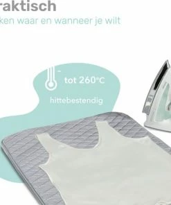 Nieuw ???? LBB - Strijkdeken - 85x50 Cm - Lichtgewicht - Strijkmat - Hitte Bestendig - Strijkdoek - Strijkplank - Tafel Strijkplank - Reisstrijkijzer - Mini Strijkijzer - Mini Strijkplank - Voor Op Tafel - Mouwplankje - Strijkkussen ???? -Yoshiko Shop 550x522 9