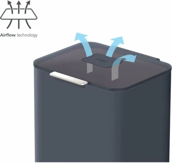 Gloednieuw ???? Joseph Joseph Intelligent Waste Totem - 60 Liter Inhoud - Met 3 Vakken - Grafiet ???? 19 Gloednieuw ???? Joseph Joseph Intelligent Waste Totem - 60 Liter Inhoud - Met 3 Vakken - Grafiet ???? - Afbeelding 17