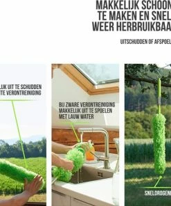 Begroting ⭐ Strex Telescopische Plumeau Met Telescoopsteel - 60 Tot 140 Cm - Uitschuifbaar - Wasbaar - Flexibel 360° Draaibaar - Microvezel Ragebol ✔️ -Yoshiko Shop 550x525 7