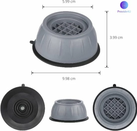 Beste Pirce ???? Merkloos Wasmachine Verhoger Inclusief Mini Waterpas – Wasmachine Trillingsdempers - Wasmachine Tussenstuk ???? 11 Beste Pirce ???? Merkloos Wasmachine Verhoger Inclusief Mini Waterpas – Wasmachine Trillingsdempers - Wasmachine Tussenstuk ???? - Afbeelding 9