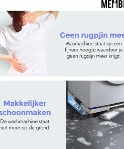 Promo ???? Membeli Wasmachine Verhoger - Universele Verhoging Voor Wasmachine, Droger, Koelkast En Vriezer - Anti Vibratie Dempers - Max 300kg ⌛ 9 Promo ???? Membeli Wasmachine Verhoger - Universele Verhoging Voor Wasmachine, Droger, Koelkast En Vriezer - Anti Vibratie Dempers - Max 300kg ⌛ -Yoshiko Shop 550x528