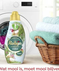 Uitgang ???? Robijn Klein & Krachtig Collections Kokos Vloeibaar Wasmiddel - 6 X 19 Wasbeurten - Voordeelverpakking ???? -Yoshiko Shop 550x528 3