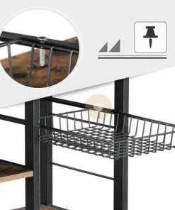 Kopen ???? MAZAZU MIRA Home - Opbergrek - Keukenrek - Industrieel - Hout/Metaal - 90x40x84 ???? 11 Kopen ???? MAZAZU MIRA Home - Opbergrek - Keukenrek - Industrieel - Hout/Metaal - 90x40x84 ???? -Yoshiko Shop 550x528 9