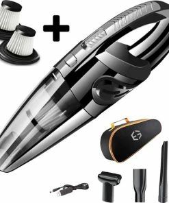Groothandel ✔️ Essential Goods Kruimelzuiger - Vacuum Cleaner - Kruimelzuigers - Handstofzuiger - Snoerloos - Incl. 2x HEPA Filters T.W.V €14,95 ✨