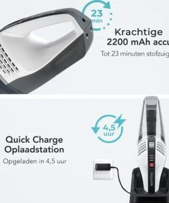 Goedkoop ⭐ LifeGoods Kruimelzuiger - Snoerloos - HEPA Filter - Donkergrijs - Incl. Opzetstukken ???? -Yoshiko Shop 550x532 12