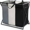 Groothandel ???? WITTS Wasmand Met 3 Vakken - Wassorteerder - Opvouwbaar - 90 L – Aluminium - Mat Zwart ???? 1 Groothandel ???? WITTS Wasmand Met 3 Vakken - Wassorteerder - Opvouwbaar - 90 L – Aluminium - Mat Zwart ???? -Yoshiko Shop 550x534 1