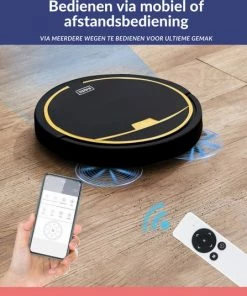 Kopen ???? Slimme Robotstofzuiger Met Dweilfunctie - 2800PA - Geschikt Voor Alle Vloertypen - Meerdere Kleuren - RAVEG ???? -Yoshiko Shop 550x536 12