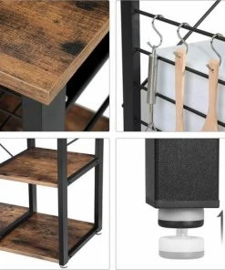 Kopen ???? MAZAZU MIRA Home - Opbergrek - Keukenrek - Industrieel - Hout/Metaal - 90x40x84 ???? 12 Kopen ???? MAZAZU MIRA Home - Opbergrek - Keukenrek - Industrieel - Hout/Metaal - 90x40x84 ???? -Yoshiko Shop 550x536 9