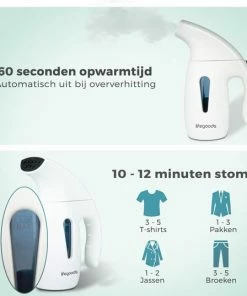 Beste Verkoop ???? LifeGoods Kledingstomer - Handstomer Voor Kleding/Textiel/Stof - 180ML Tank - Wit ???? -Yoshiko Shop 550x537 1