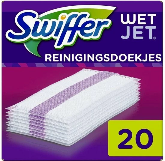 Gloednieuw ???? Swiffer WetJet - Reinigingsdoekjes - 20 Stuks ???? 5 Gloednieuw ???? Swiffer WetJet - Reinigingsdoekjes - 20 Stuks ???? - Afbeelding 3