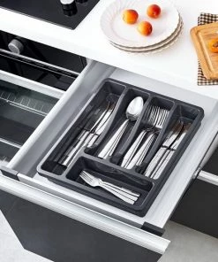 Flash-uitverkoop ???? Box Up Bestekbak Uitschuifbaar - Verstelbare Besteklade - 5 Of 6 Vaks - Antraciet/Grijs ⭐ 7 Flash-uitverkoop ???? Box Up Bestekbak Uitschuifbaar - Verstelbare Besteklade - 5 Of 6 Vaks - Antraciet/Grijs ⭐ -Yoshiko Shop 550x537 6