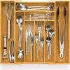 Beste Pirce ⌛ Budu Uitschuifbare Bamboe Bestekbak #45 (45 Cm Diep) - Bestekcassette Hout - Besteklade - 45 X 30,6 - 50 Cm - 6/8 Vakken ???? -Yoshiko Shop 550x537 8
